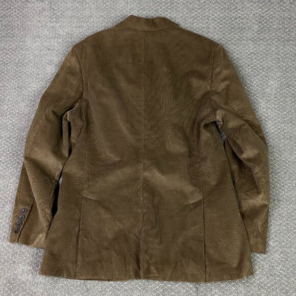NWOT Old Navy Corduroy Blazer Sport Coat Men's Large Brown 42R - Picture 3 of 14